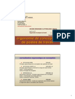 Ergonomie Poste de Travail