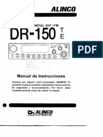 Alinco DR 150T Manual Usuario en Español