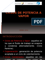 Ciclos de Potencia A Vapor