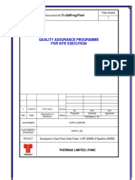 Field Quality Assurance Programme