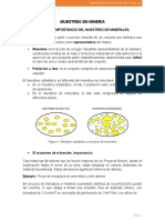 Informe de Muestreo