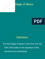 3rd Stage of Labour