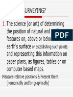 What Is Surveying