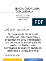 Inteligencia Ciudadana