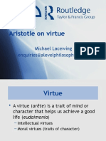 Aristotle On Virtue