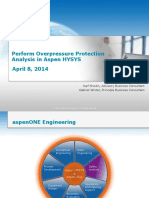 Perform Overpressure Protection Analysis in Aspen HYSYS Final Presentation-MENA