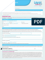 Laya Claim Form