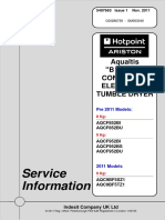 Aqcf851bu Ariston Dryer Service Manual