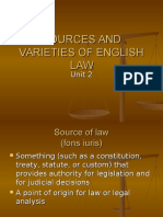 Sources and Varieties of English Law09