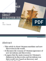 Piri Reis and Ottoman Discovery of The Great Discoveries: by Svat Soucek