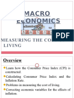 Macro Economics: Measuring The Cost of Living