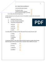 Chapter 1 Kinetic Theory and Diffusion