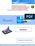Glosario de Terminos Basicos Estadistica