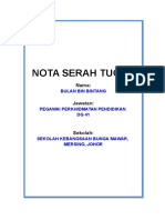 Nota Serah Tugas