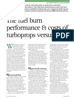 RJ Vs Tprop Fuel Burn Analysis