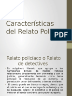 Características Del Relato Policial