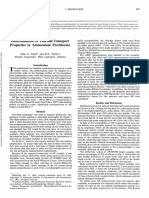 Technical Notes.: Determination of Thermal Transport Properties in Ammonium Perchlorate