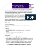 The Lobbying Process