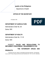 Department of Health: Republic of The Philippines