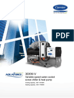 Variable-Speed Water-Cooled Screw Chiller & Heat Pump: $ppmjohdbqbdjuz l8) Fbujohdbqbdjuz l8