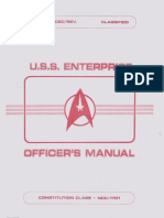 USS Enterprise NCC-1701 Officers Manual