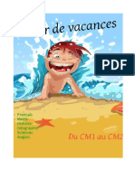 Cahier de Vacances - CM1 Au CM2