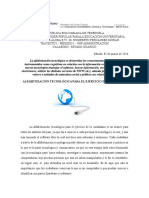 Articulo - Alfabetización Tecnológica para El Ejercicio de Ciudadanía