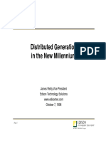 Distributed Generation in The New Millennium: James Reilly, Vice President Edison Technology Solutions October 7, 1998