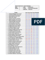 Registro de Notas 5B Razonamiento Matemático