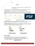 Lasers-Simplified Notes