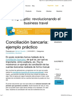 Conciliación Bancaria - Ejemplo Práctico