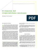 Evaluación Del Cooperativismo en México