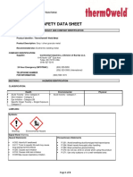 Msds Standard Weld Metal Domestic International