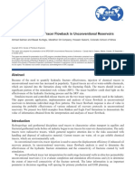 Analysis of Chemical Tracer Flowback in Unconventional Reservoirs - SPE-171656-MS