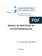 Manual de Prácticas de Fotointerpretacion