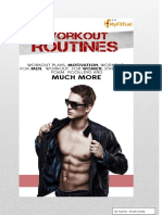 Workout Routines - The Ultimate Guide of Exercise and Workout Schedules