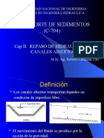 Hidraulica Fluvial - Transporte de Sedimentos