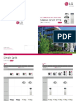LG CommerciaL Air Conditioner - Sinlge Split Type - (Non-Inverter)