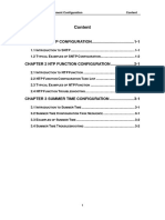 DCN-Network Time Management Configuration