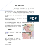 Los Cotos de Caza y Reservas Comunales en Perú