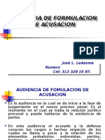 Audiencia Formulacion de Acusacion - Preparatoria