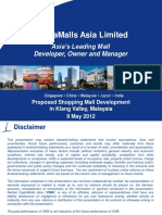 Proposed Shopping Mall Development in Klang Valley Malaysia PDF