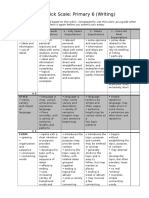 Quick Scale: Primary 6 (Writing)