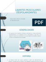 Relajantes Musculares Despolarizantes