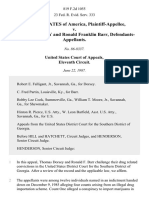 United States v. Thomas Dorsey and Ronald Franklin Barr, 819 F.2d 1055, 11th Cir. (1987)