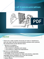 Barriers of Communication