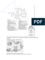 Cruzadinha Ciencias