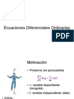 Ecuaciones Diferenciales Ordinarias