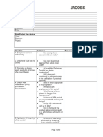 Design Safety Audit Blank