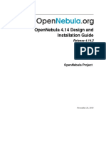 Opennebula 4.14 Design and Installation Guide